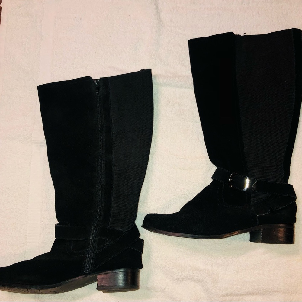 Wide Calf Knee High Boots
